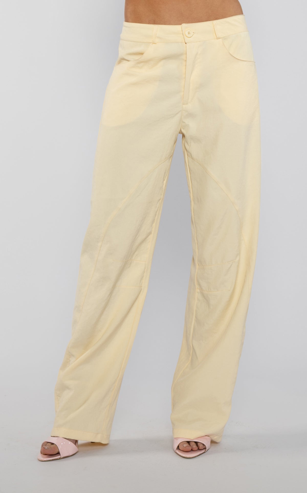 Pantalon Barrel Panacota