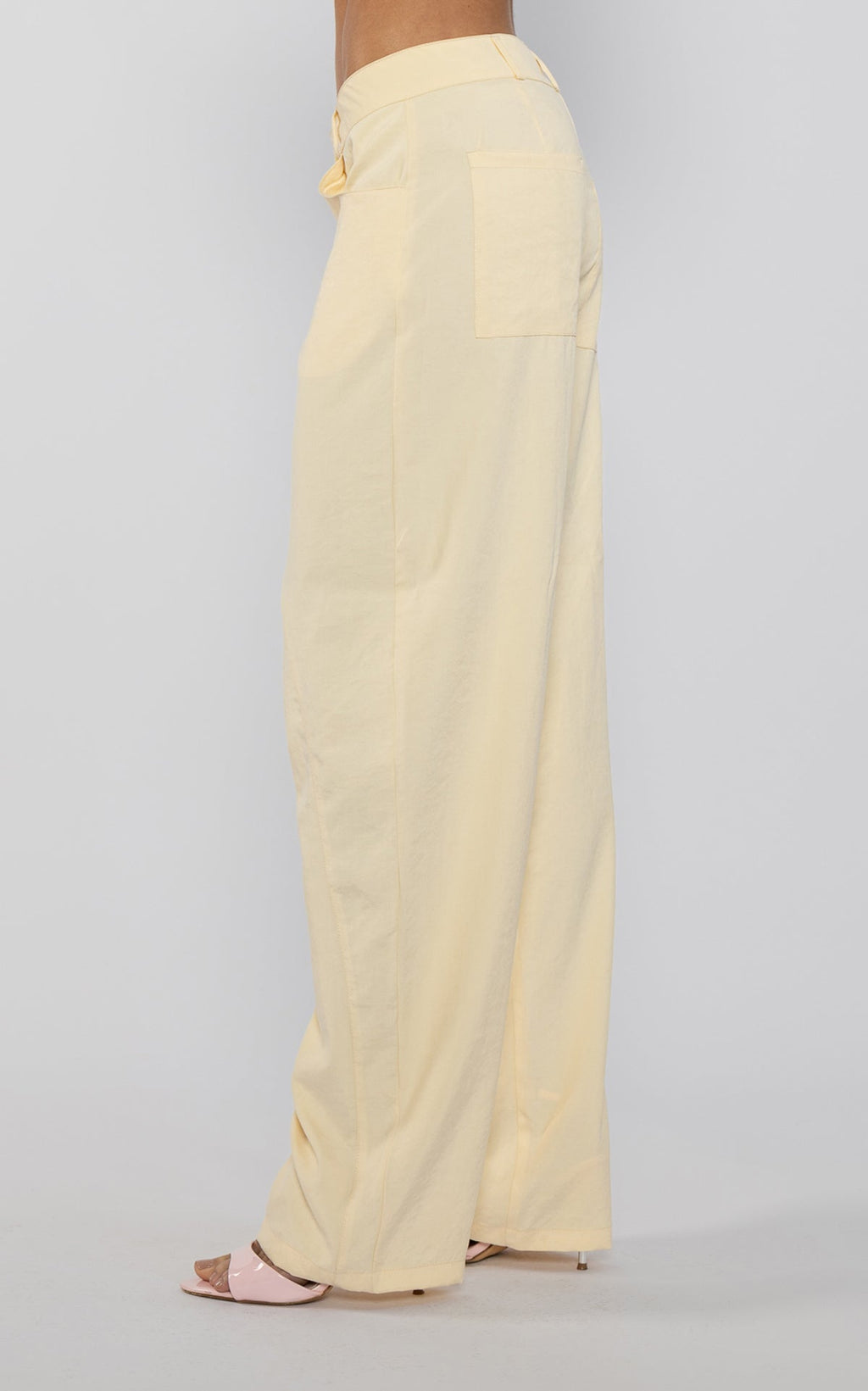 Pantalon Barrel Panacota