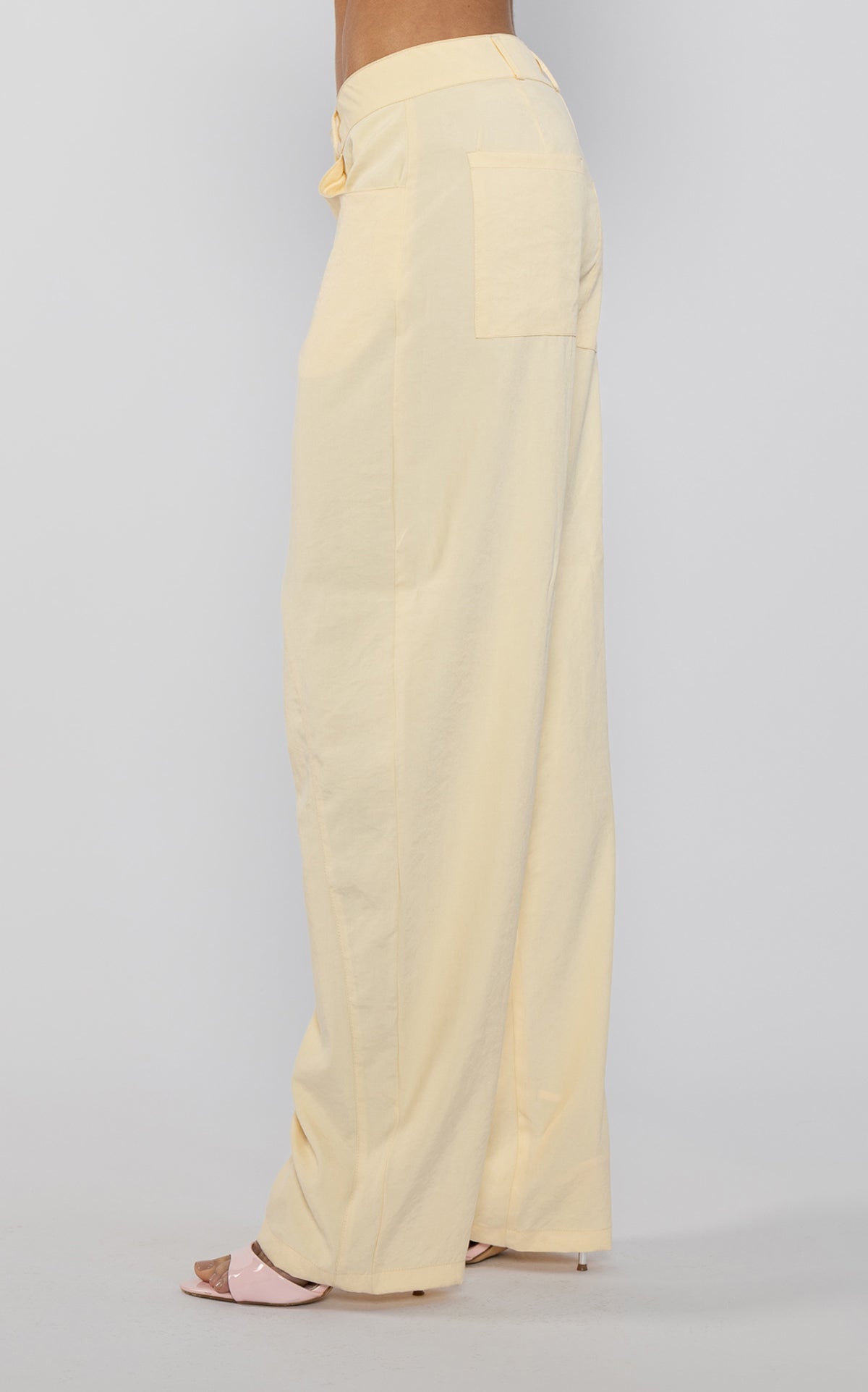 Pantalon Barrel Panacota