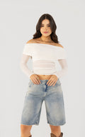 Bermuda Azul Denim