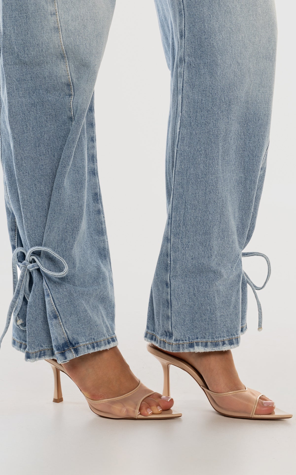 Jean Azul Claro Wide Leg
