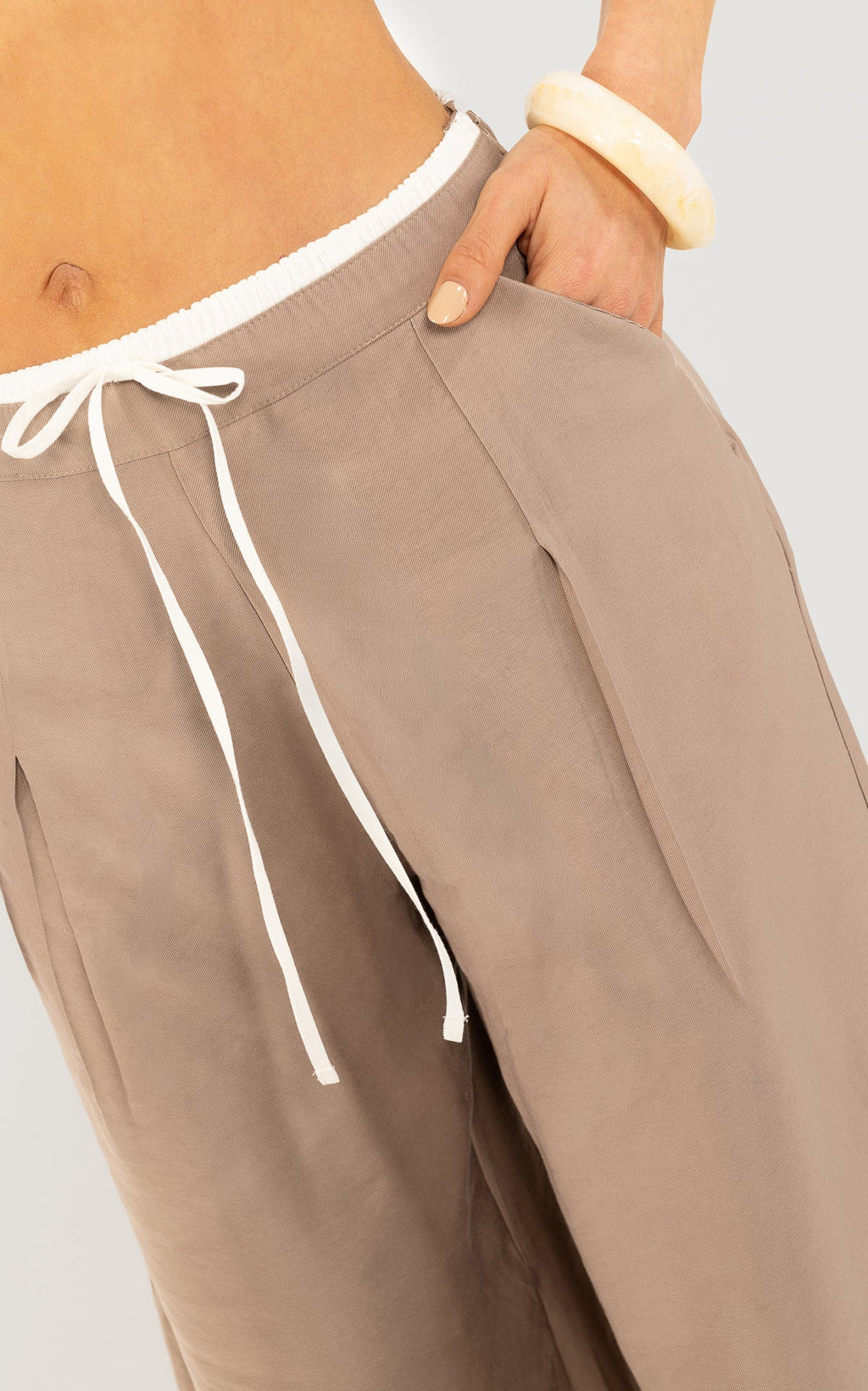 Pantalón Taupe Pretina