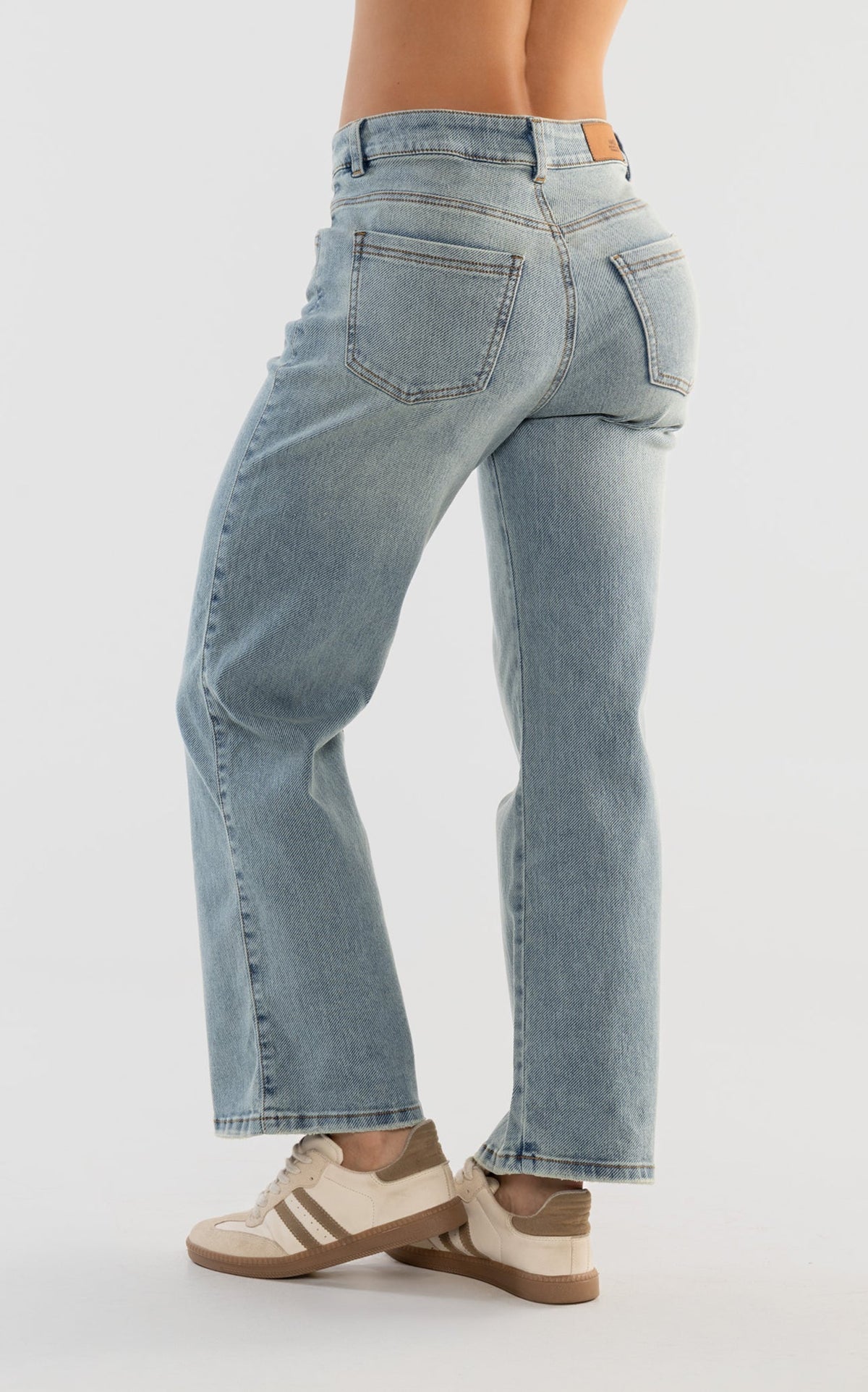 Blue Culotte Jeans by Navissi