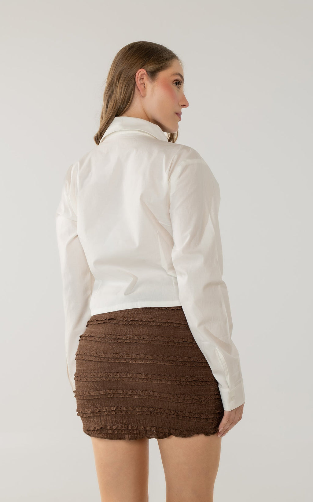 Ivory Shirt by Navissi