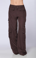 Pantalón Café Cargo