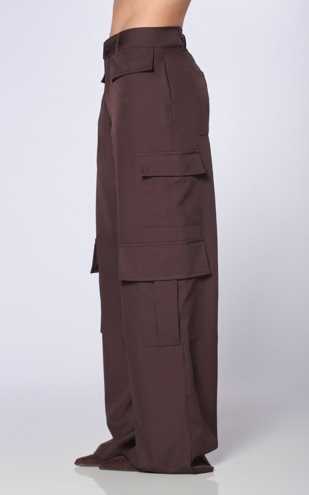 Pantalón Café Cargo