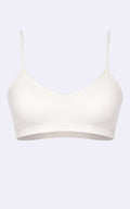 Ivory V-Neck Essential Top