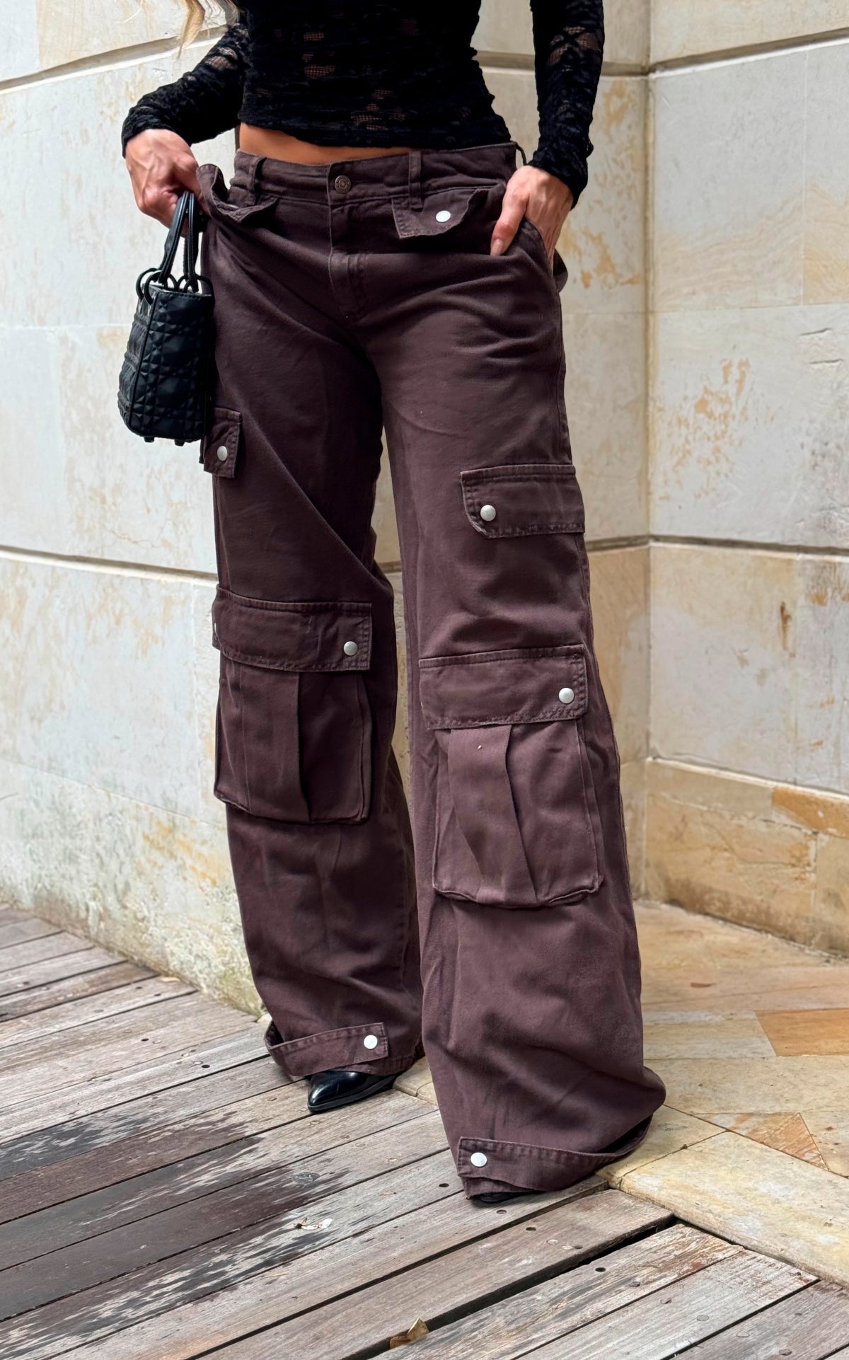 Chocolate Cargo Jeans