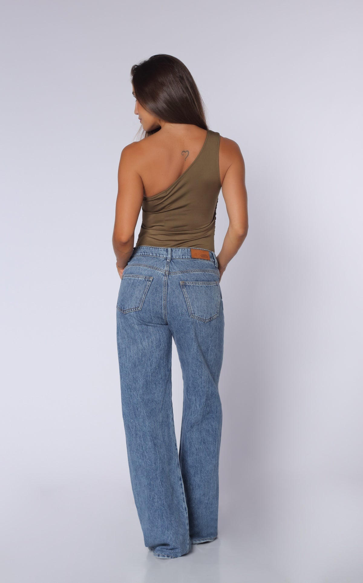 Jean Azul Wide Leg