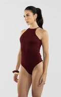 Body Vinotinto Cuello Halter