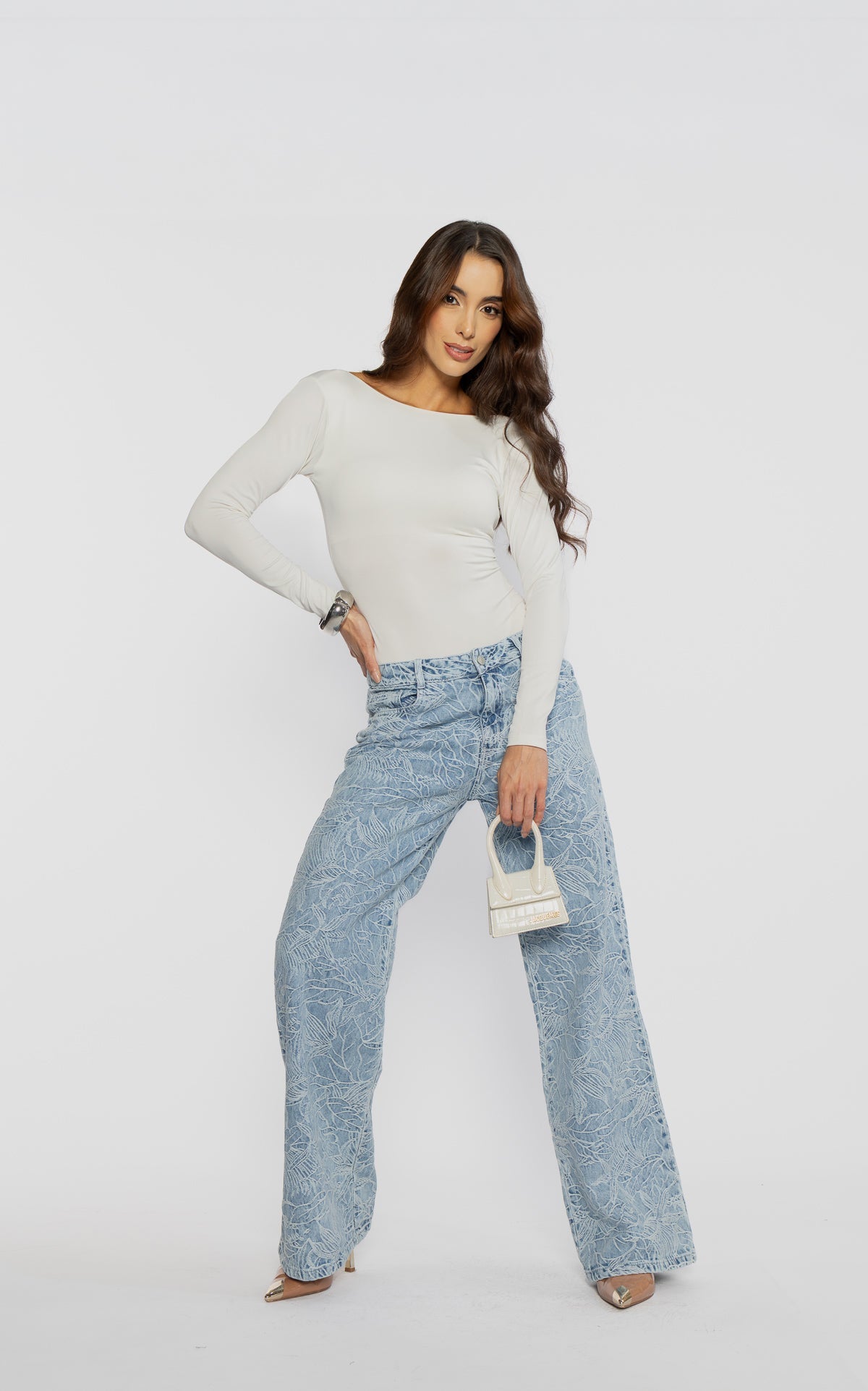 Jean Azul Wide Leg