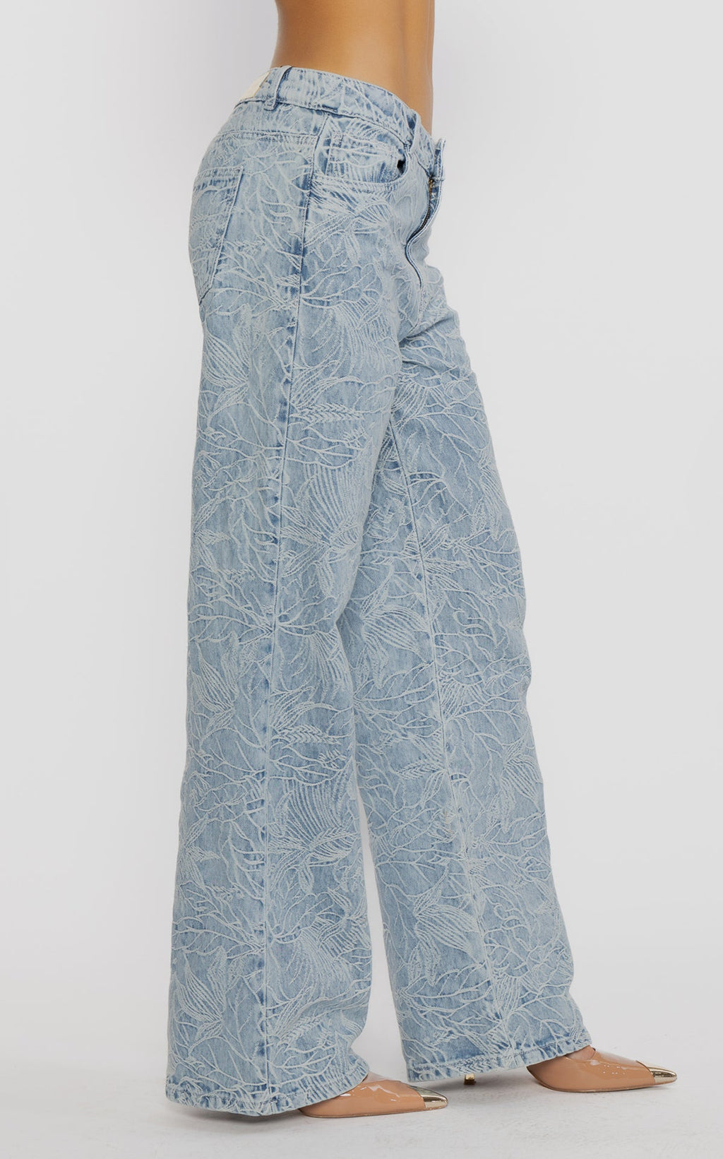Jean Azul Wide Leg
