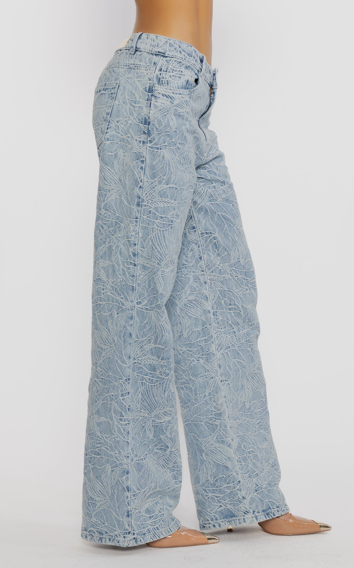 Jean Azul Wide Leg