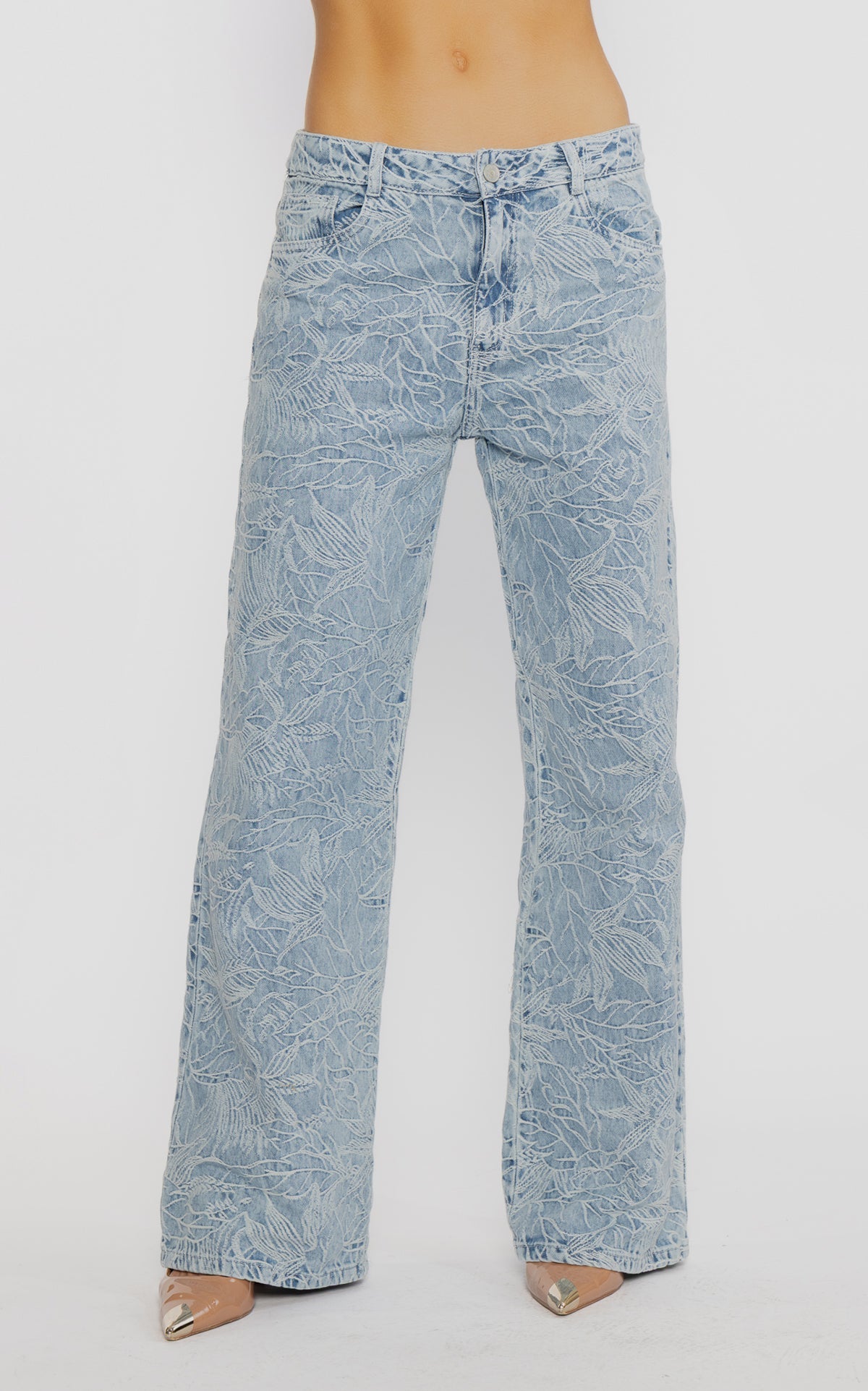 Jean Azul Wide Leg