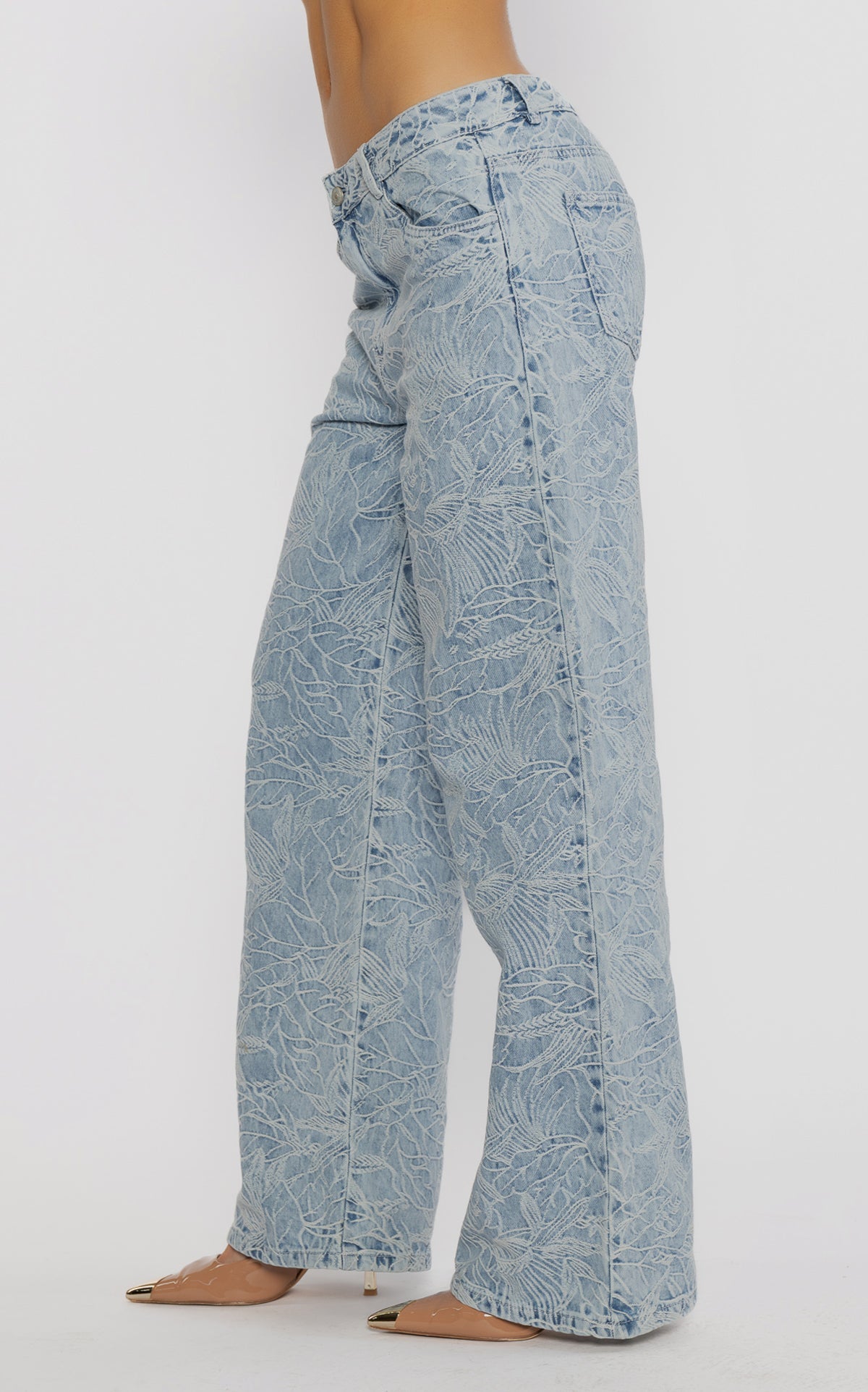 Jean Azul Wide Leg