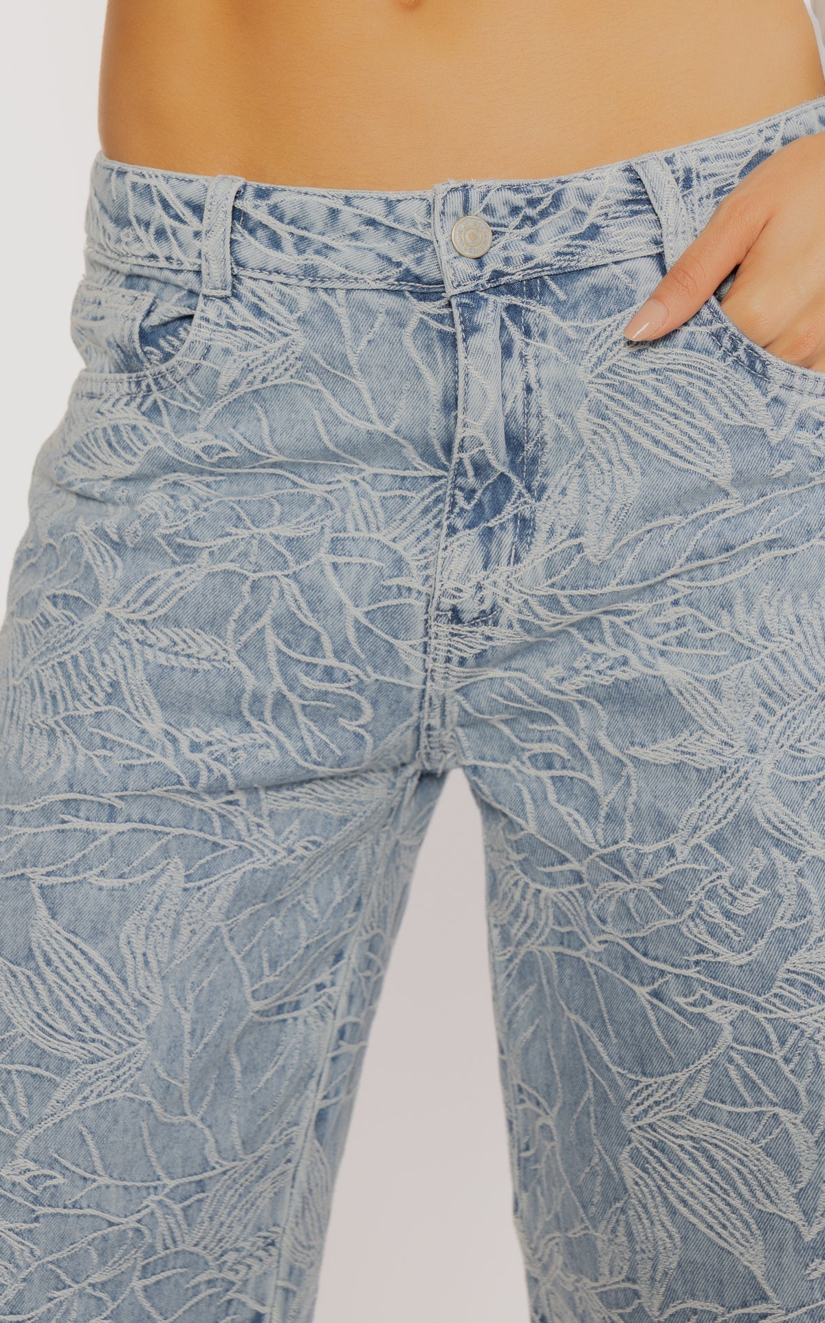 Jean Azul Wide Leg