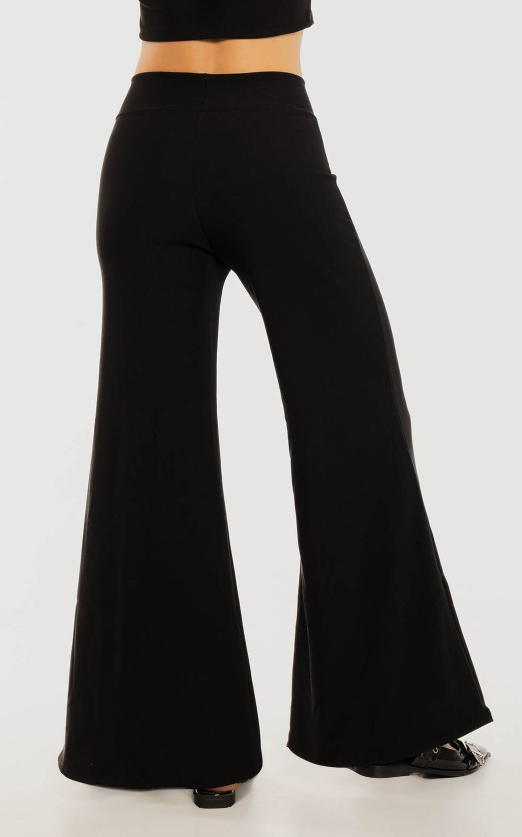 Pantalón Negro Rib