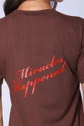 Brown Regular-Fit T-Shirt