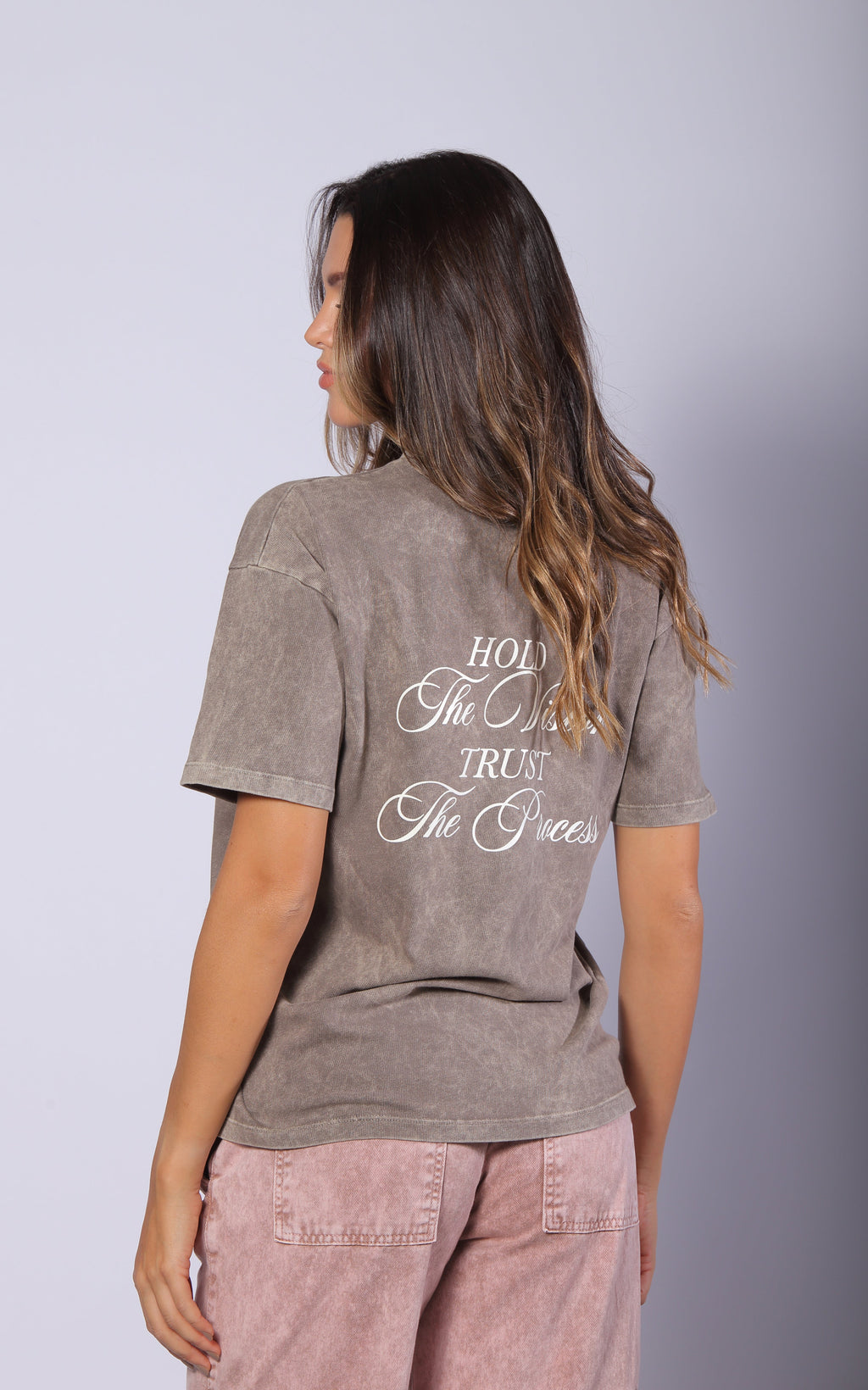 Taupe Oversized T-Shirt