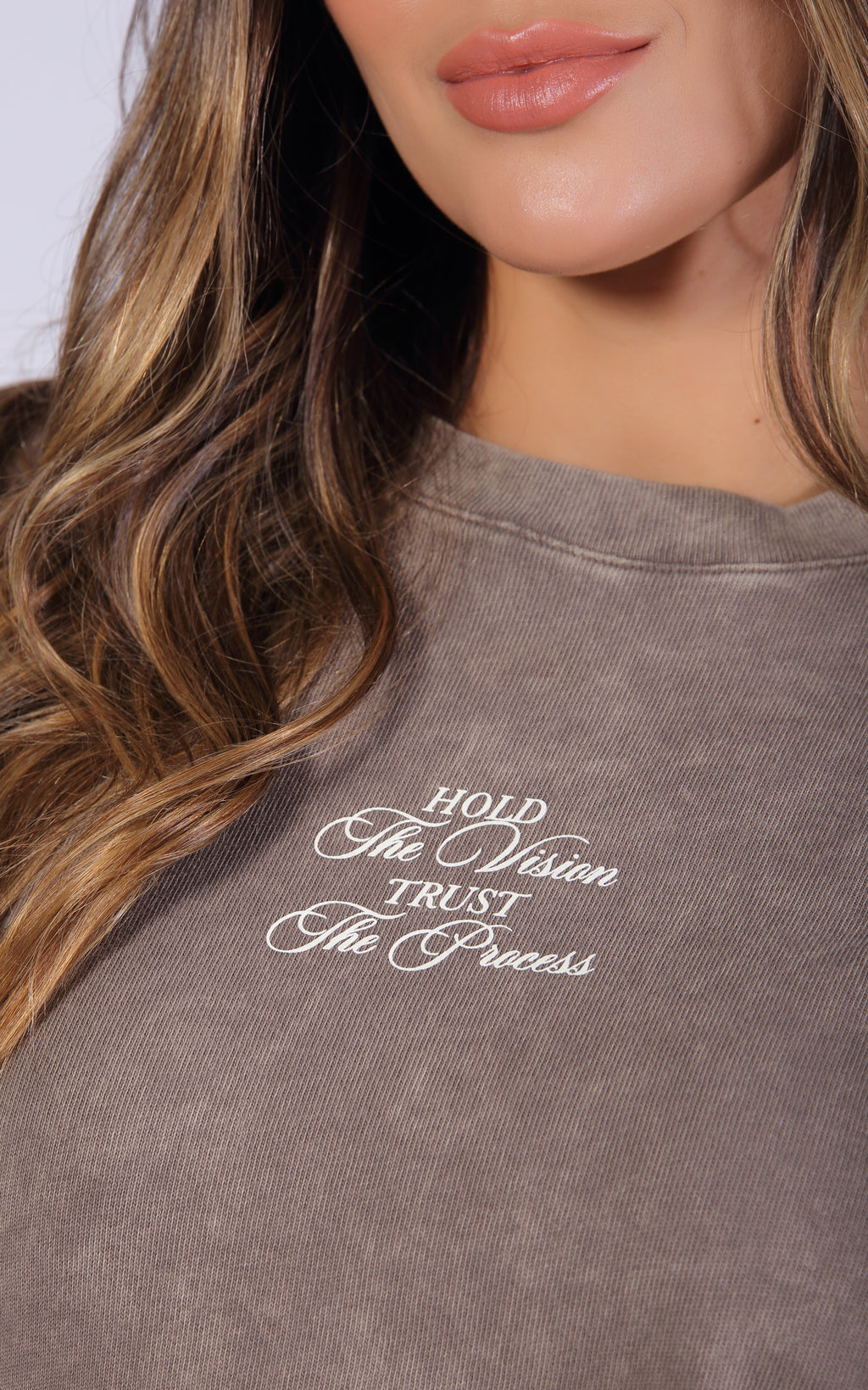 Taupe Oversized T-Shirt