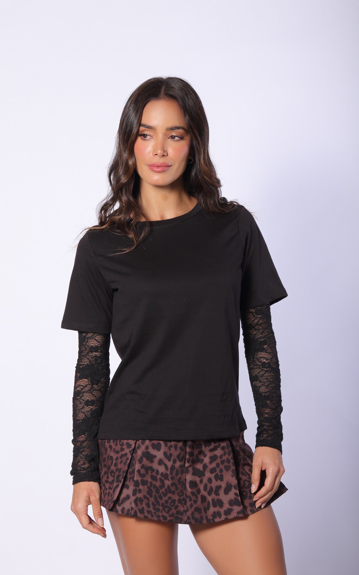 Black Regular-Fit T-Shirt