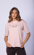 Pink Oversized T-Shirt by Navissi