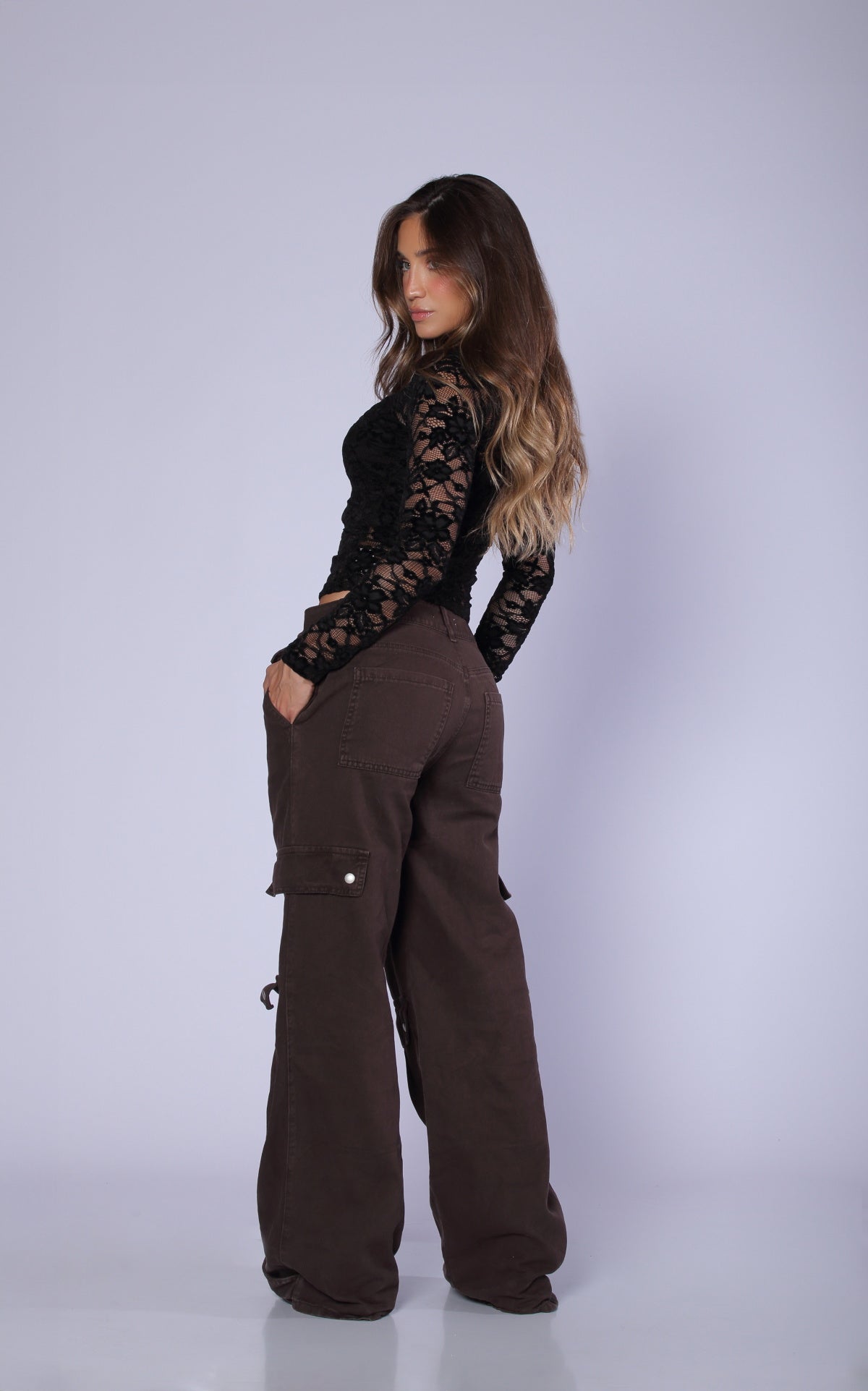 Chocolate Cargo Jeans