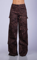 Pantalón Animal Print Cargo