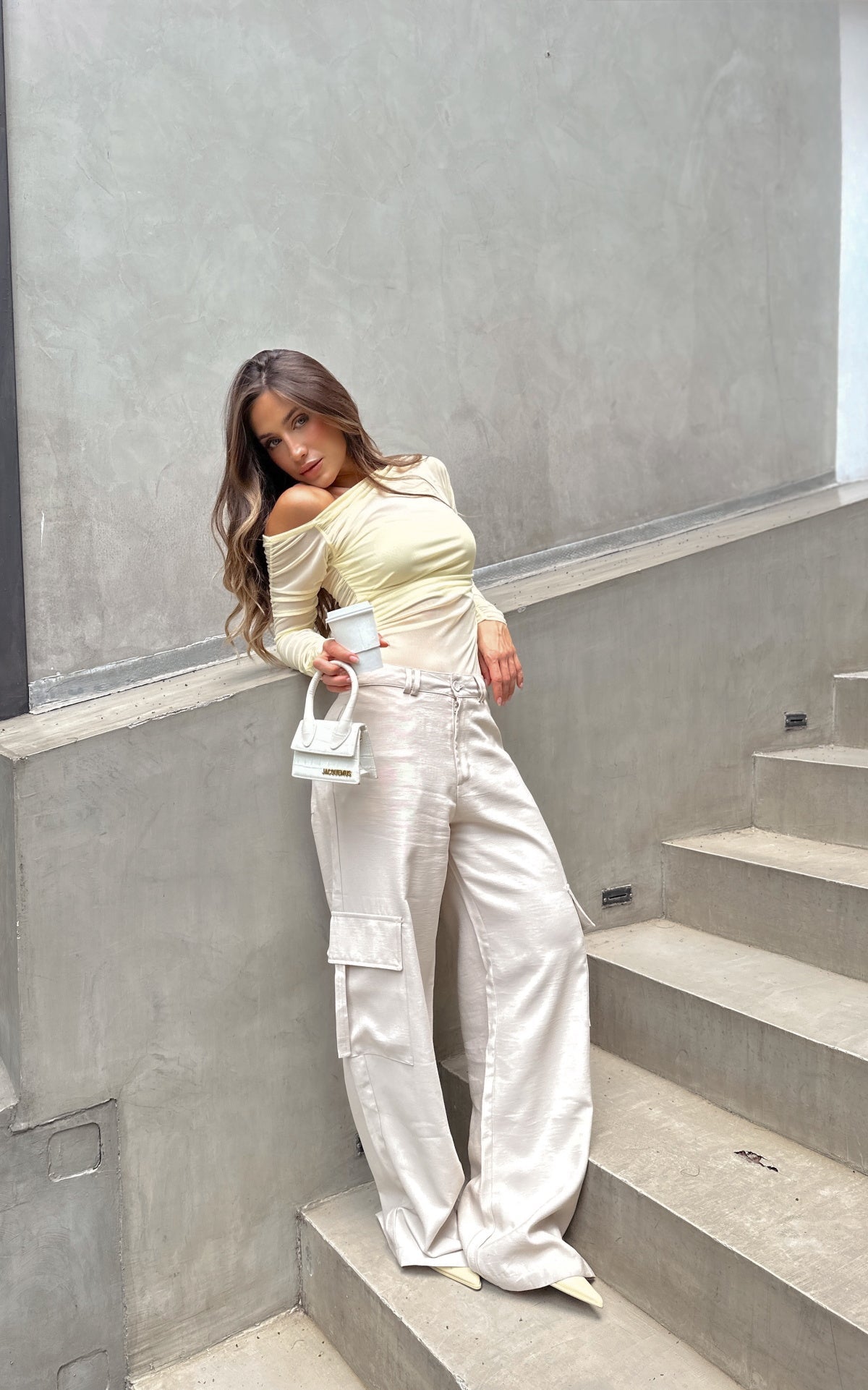 Sand Cargo Pants by Navissi