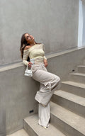 Sand Cargo Pants by Navissi