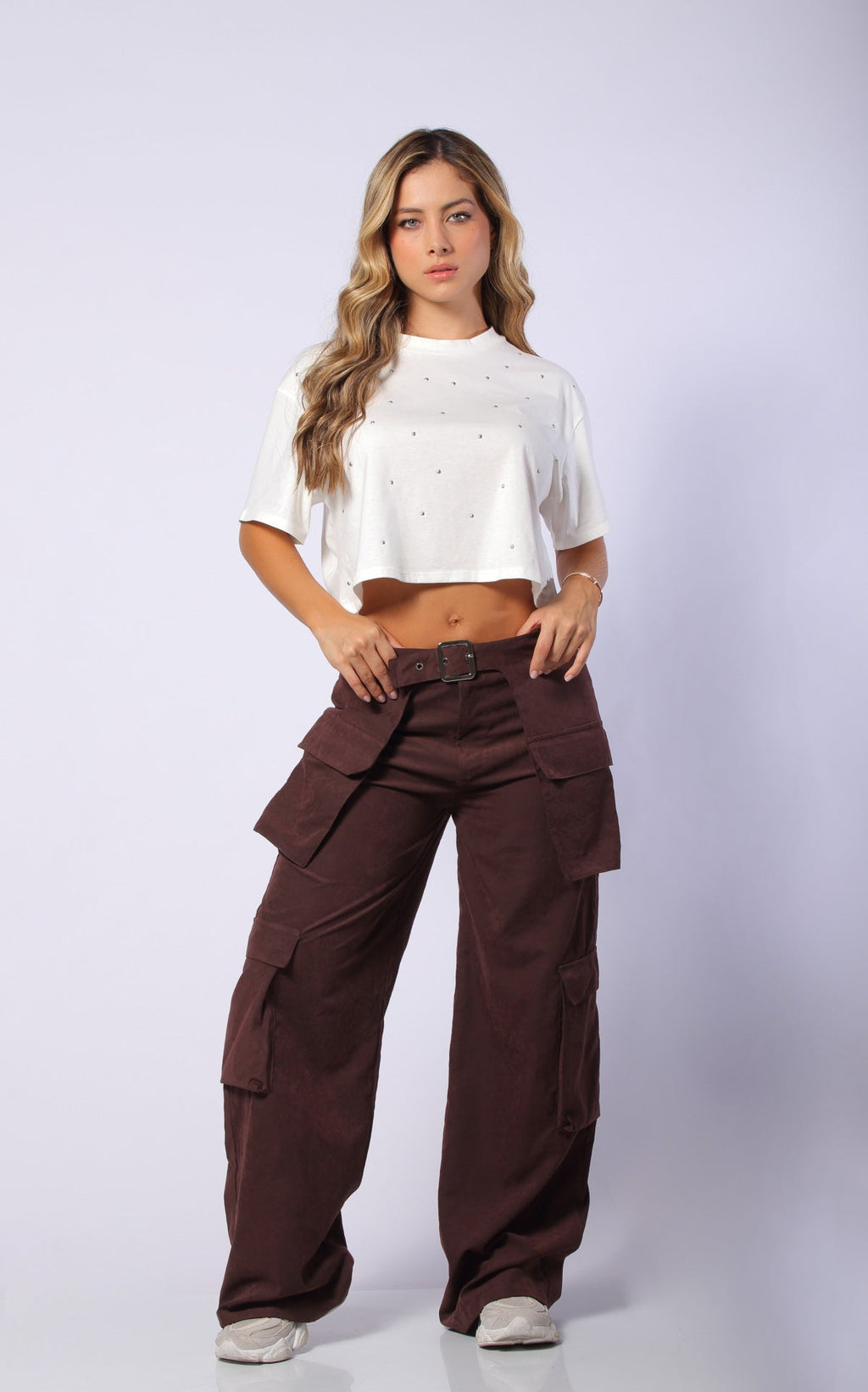 Pantalón Chocolate Bolsillos