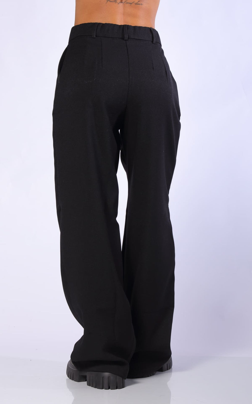 Pantalón Negro Tipo Sastre