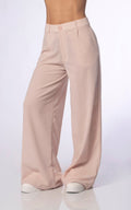 Pink Elastic Pants