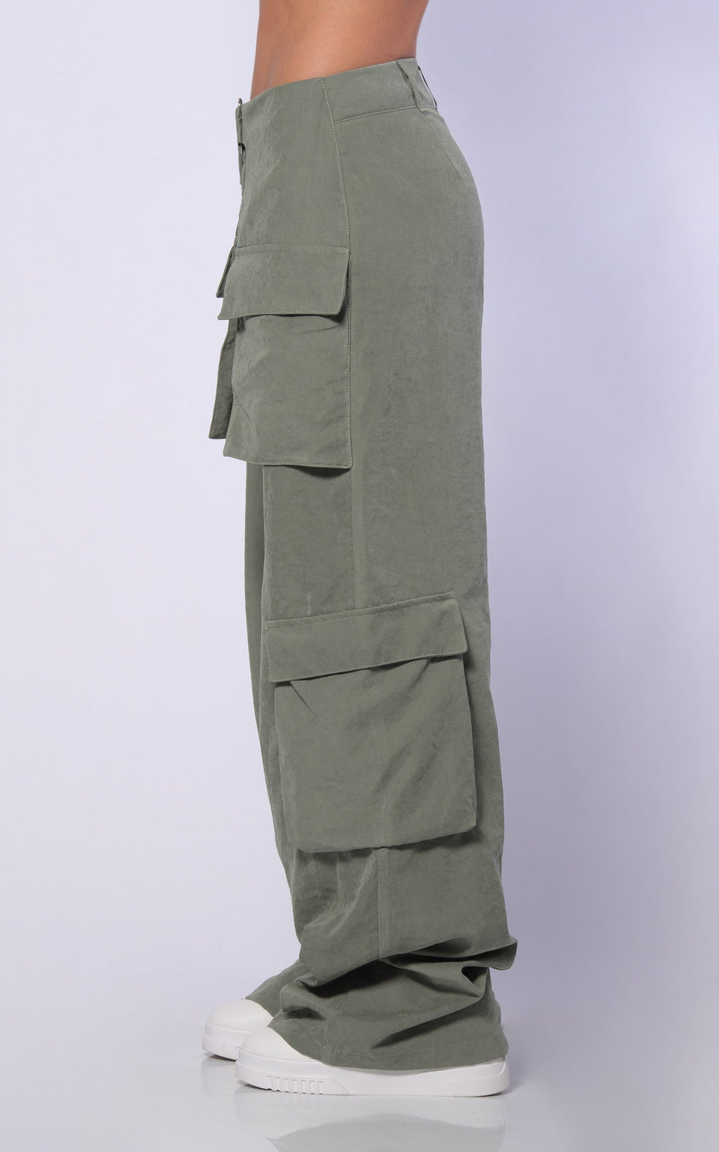 Pantalón Verde Pino Bolsillos