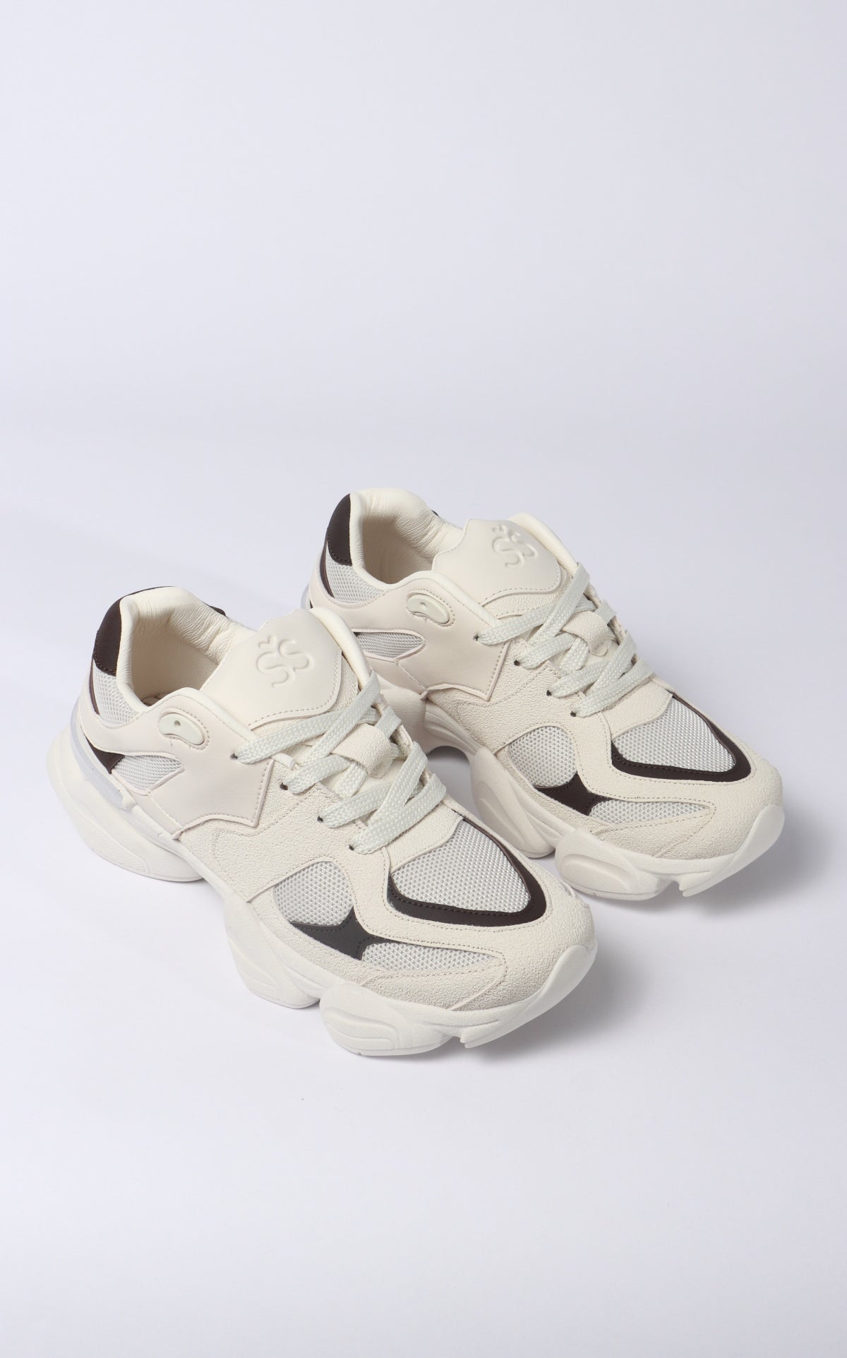 Ivory Platform Sneakers
