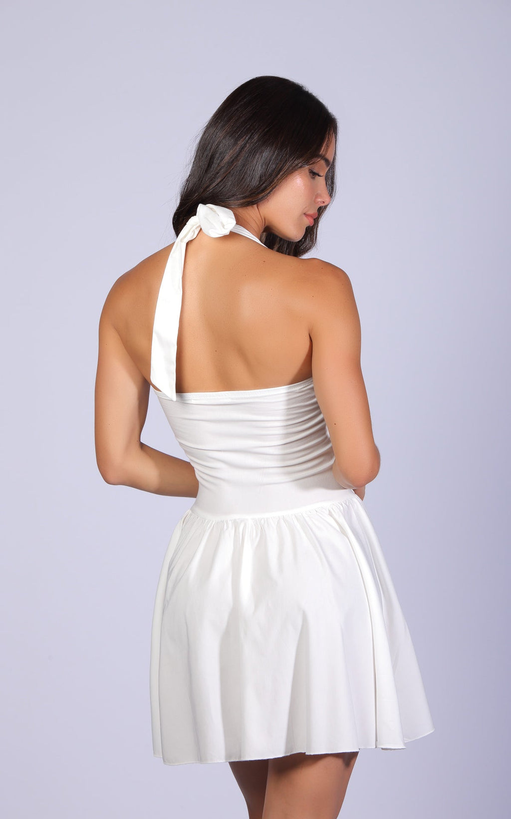 Vestido Marfil Corto